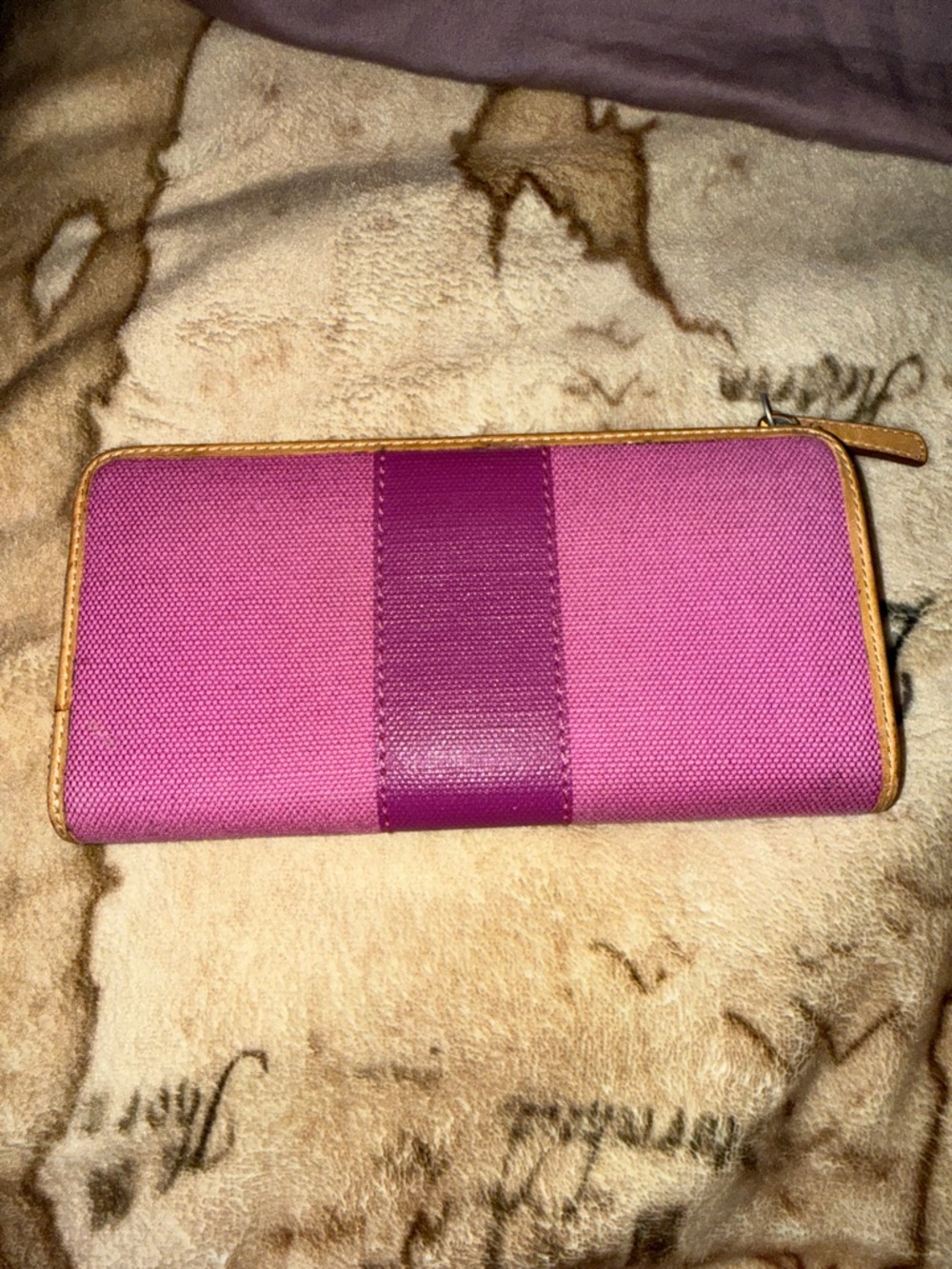 π€COACH VINTAGE PURPLE DEMPSEY 10th ANNIVERSARY WALLETπ€ - Picture 10 of 10
